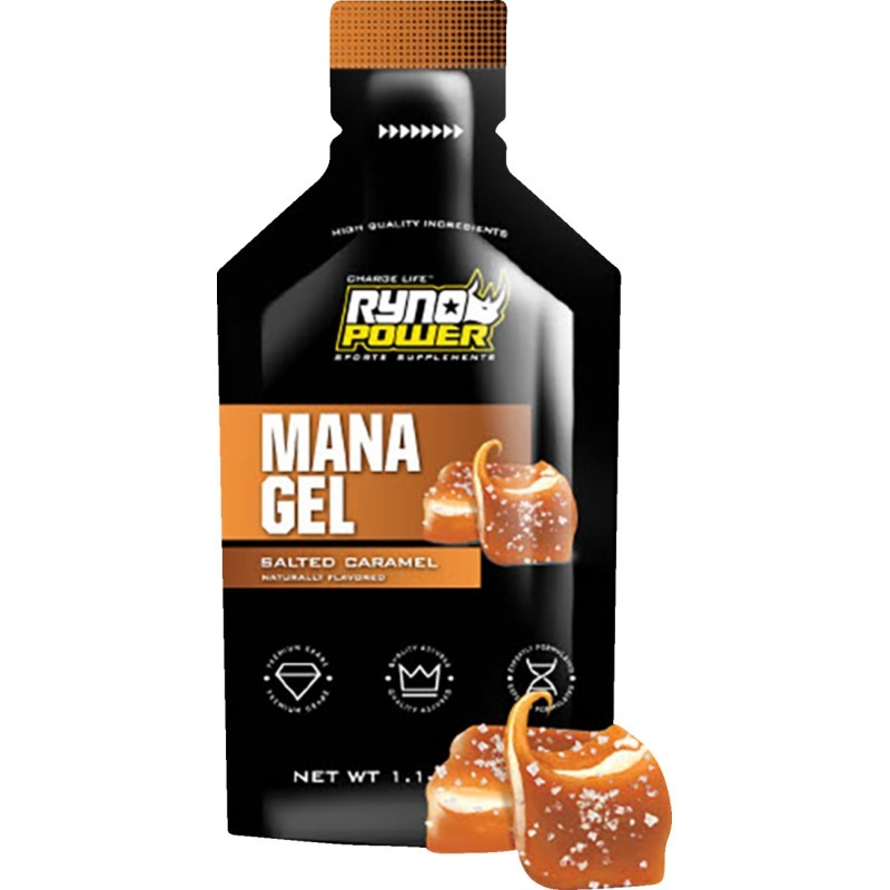Ryno Power Mana Performance Gel Salted Caramel Single Serving