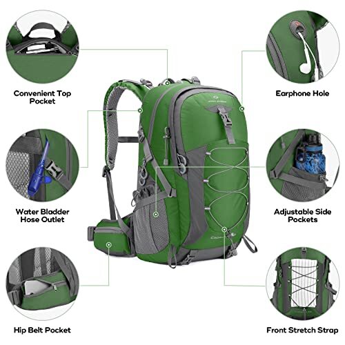 Maelstrom Hiking Backpack,Camping Assorted Colors , Sizes , Styles
