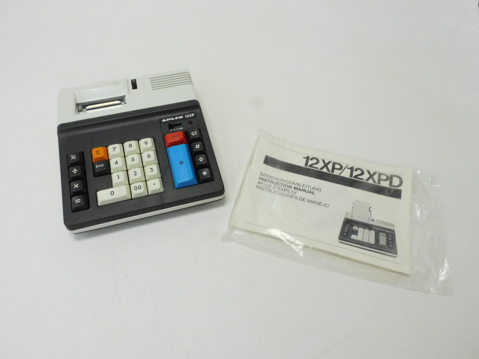 Vintage Adler 12XP/12XPD Calculating Machine Printing Calculator