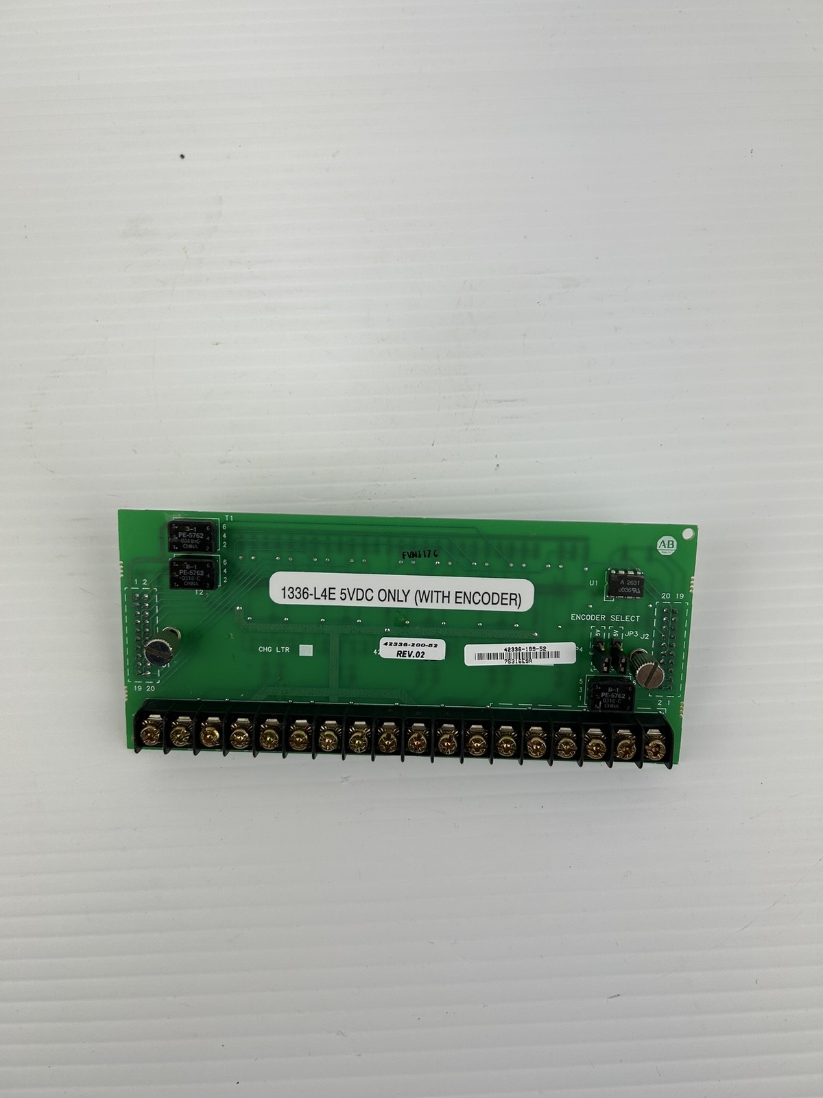 Allen Bradley 42336-189-52 Circuit Board Rev 01 42336-200-52 Rev 02