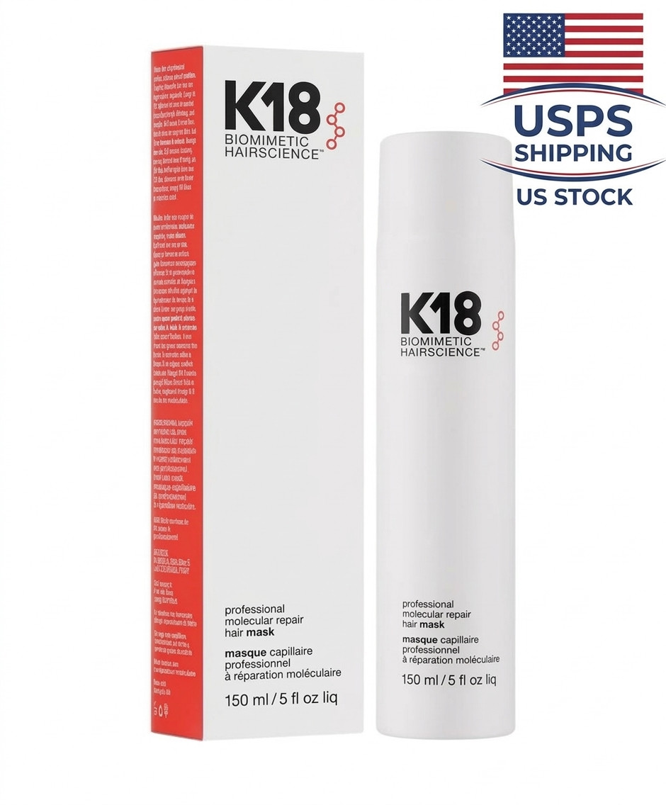 K18 Leave-In Molecular Repair Hair Mask 150ml 5oz Sealed Hair Treatment Damaged