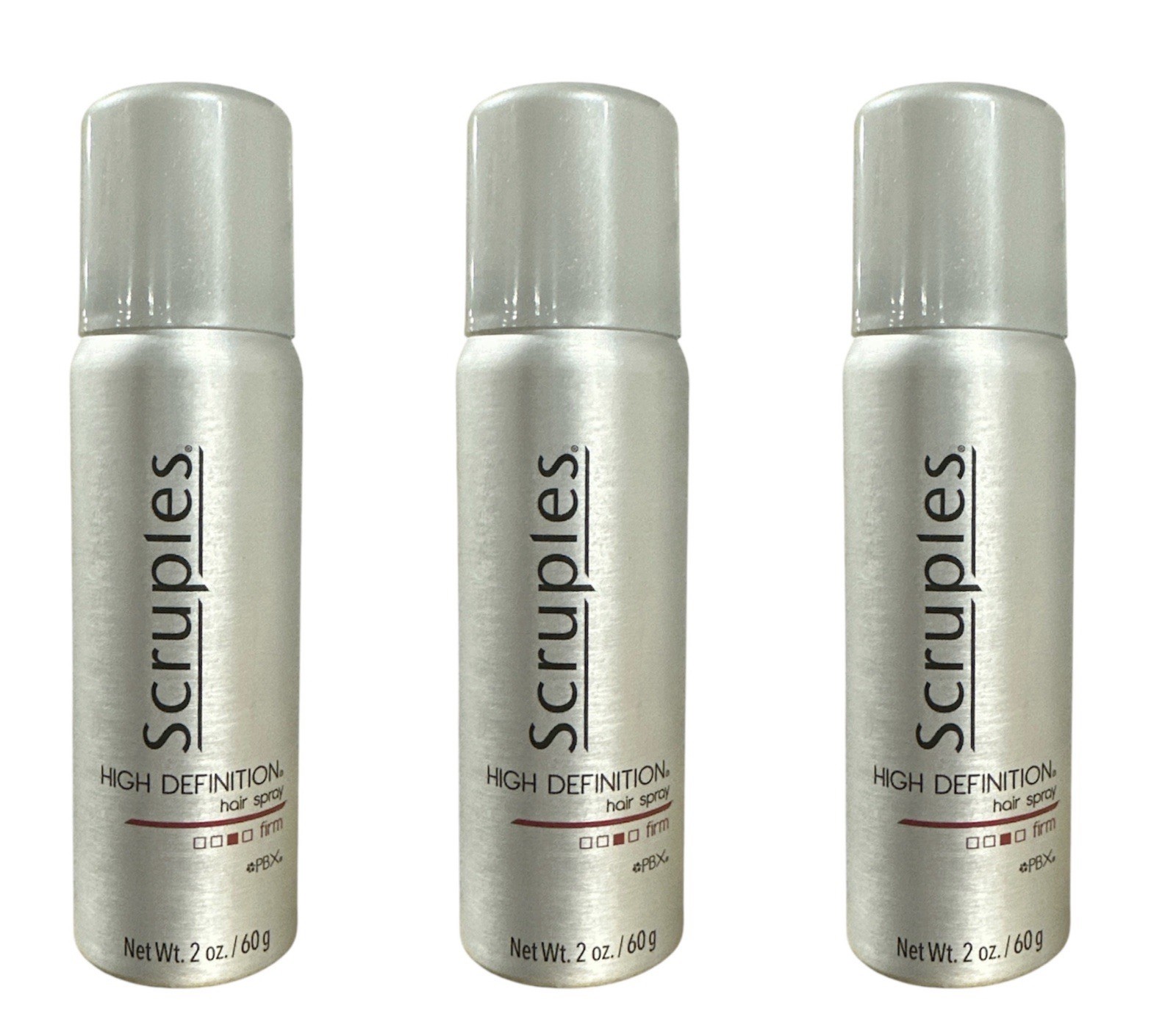 Scruples High Definition Hair Spray 2 oz - Pack of 3 -
