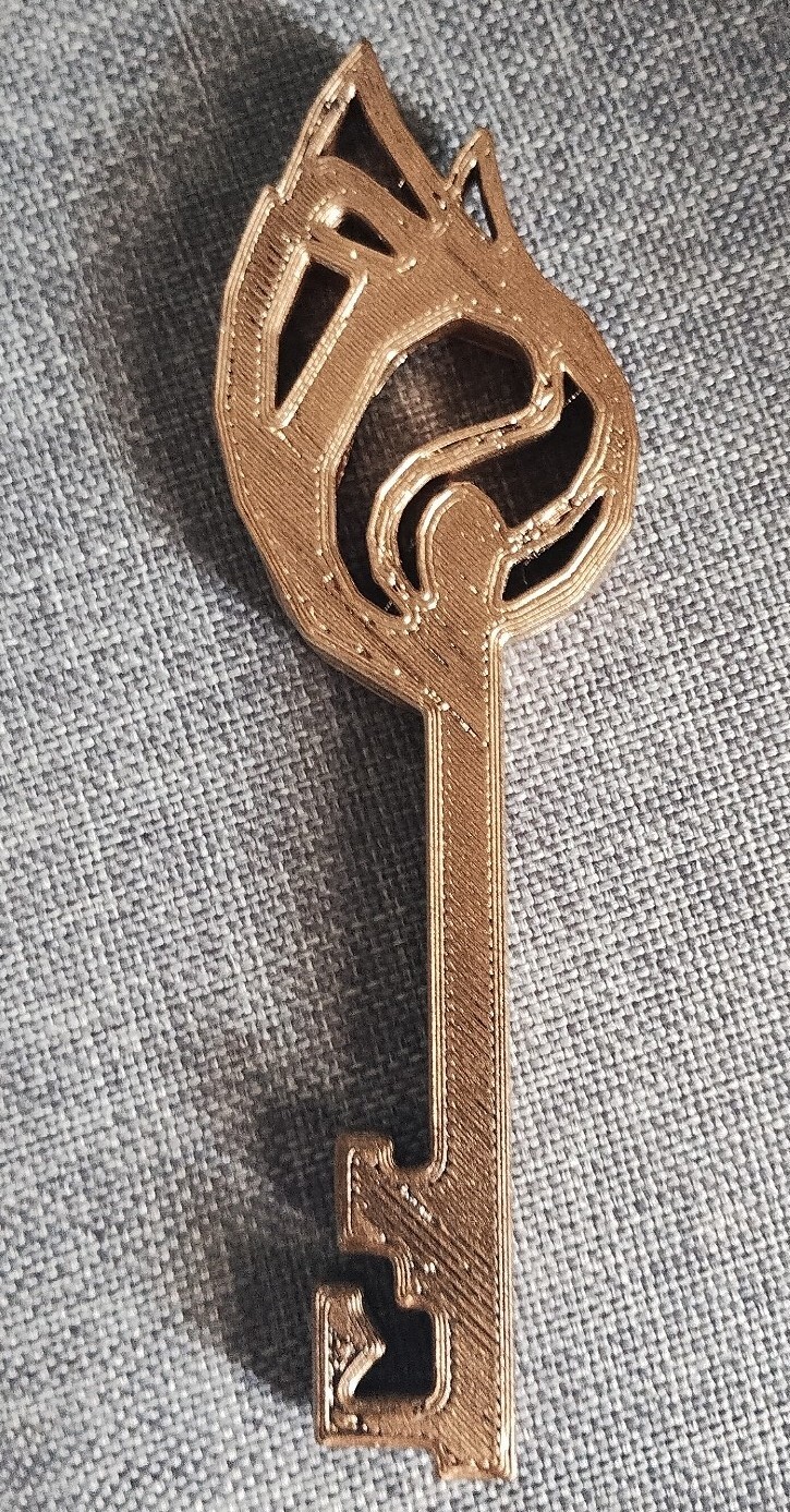 Locke & Key Matchstick Key