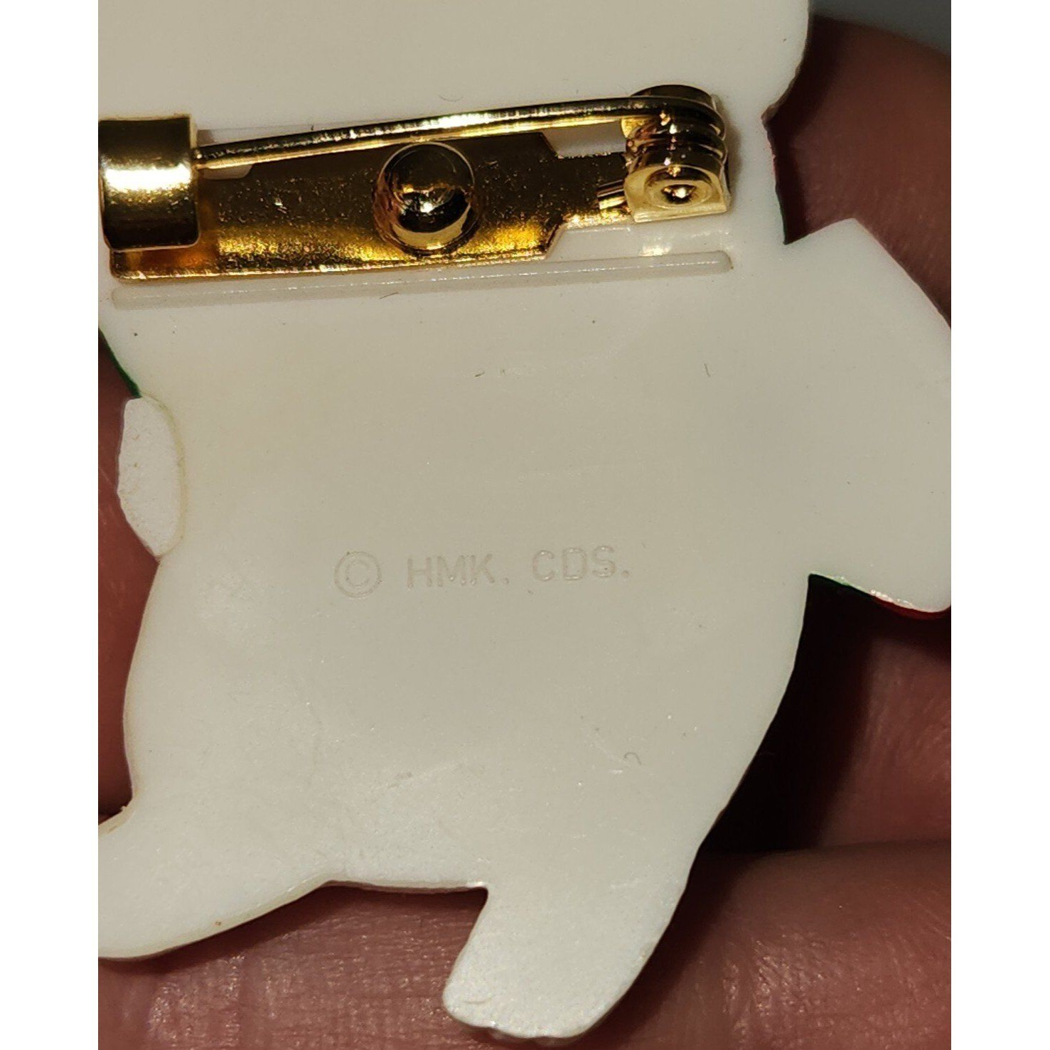 Vintage Hallmark Christmas Mouse Pin