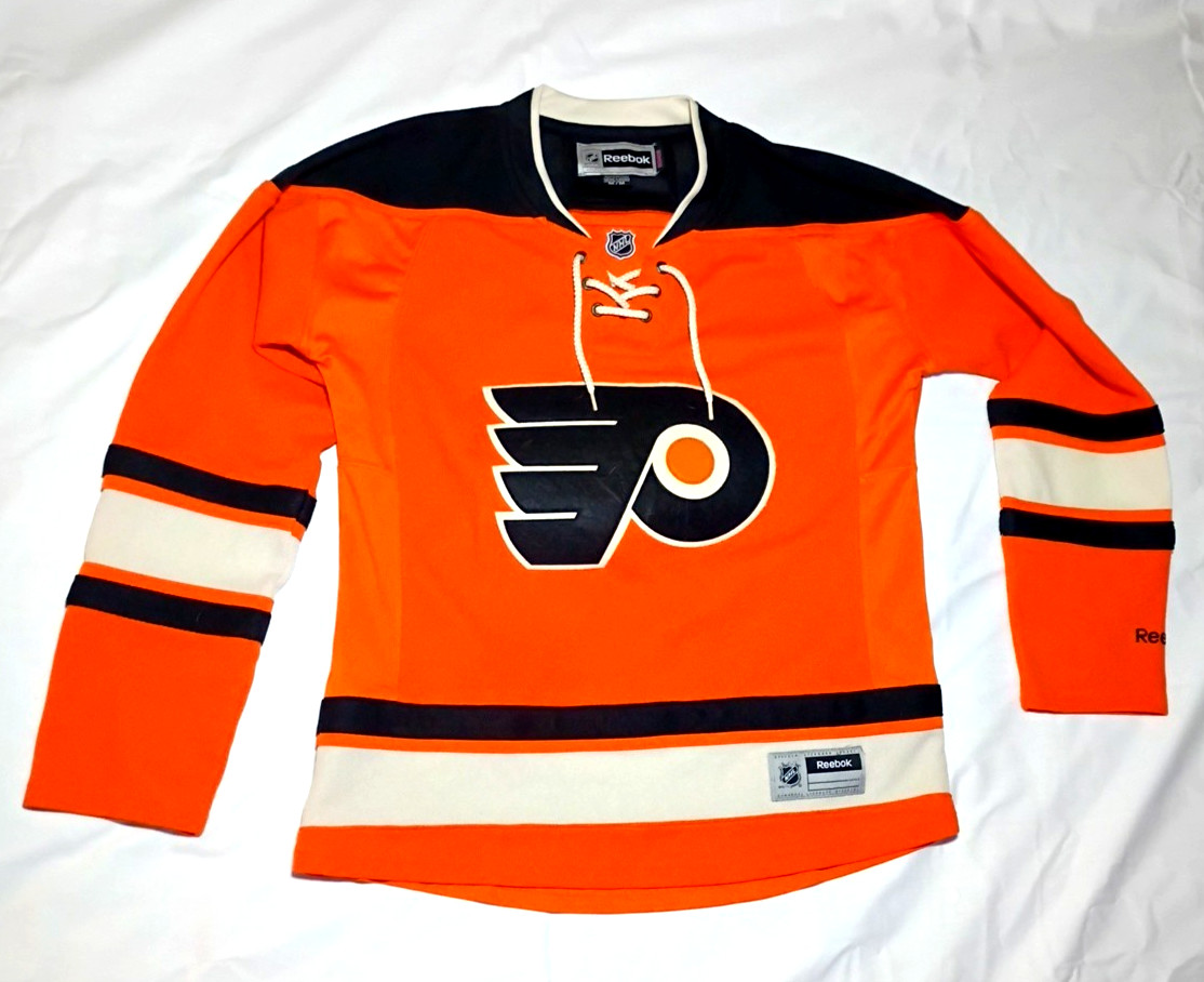 Philadelphia Flyers NHL Authentic Reebok Womens Jersey Medium
