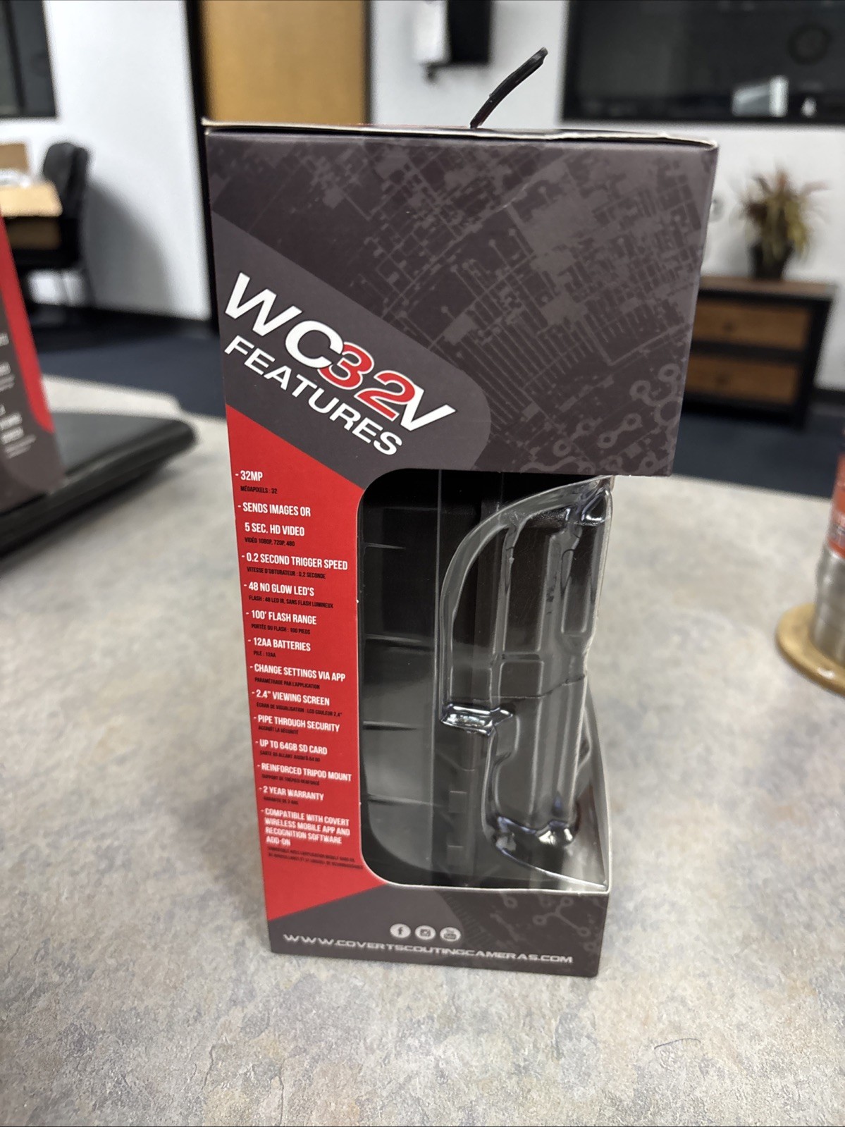 Covert Scouting Camera WC32-V Verizon Cell Trail Camera 32MP 2.4view New Sealed