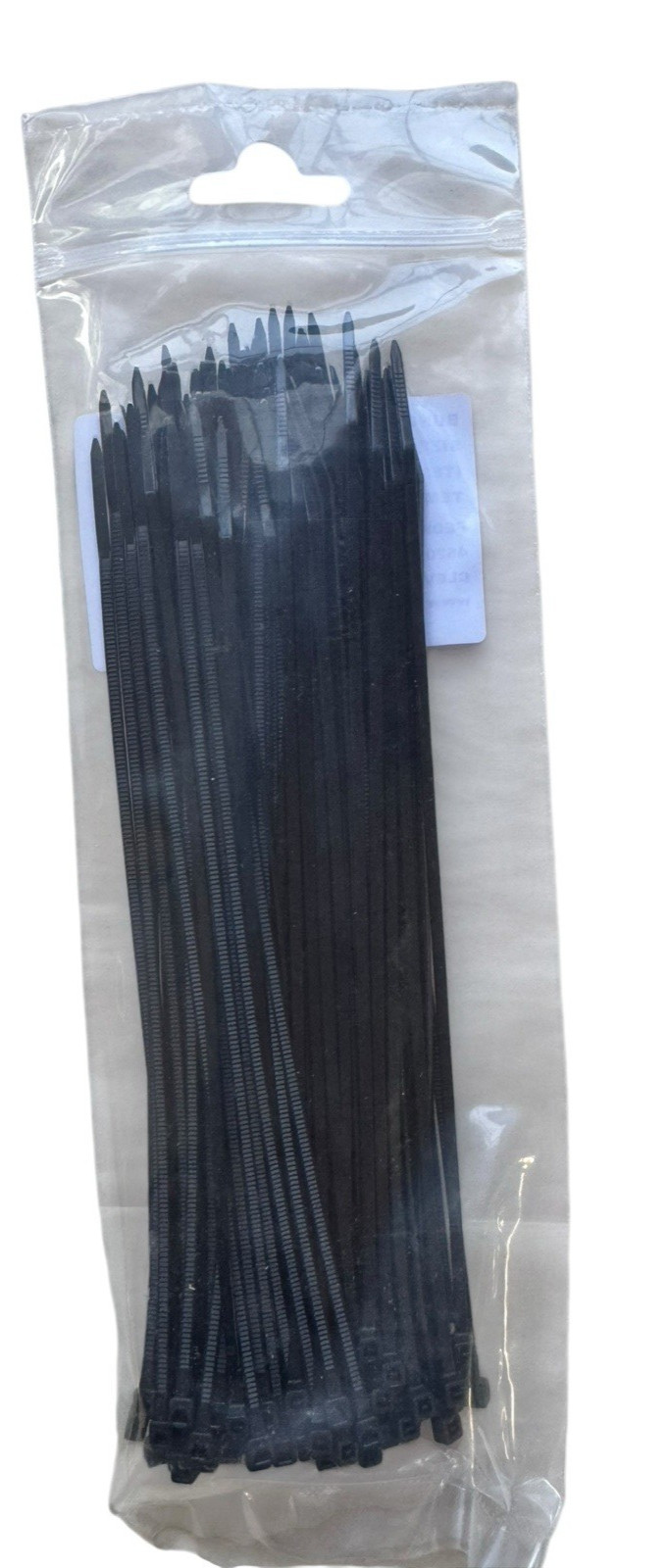 Bundle Buddies Cable Ties 8" 18 lbs - Black - 1000 Count