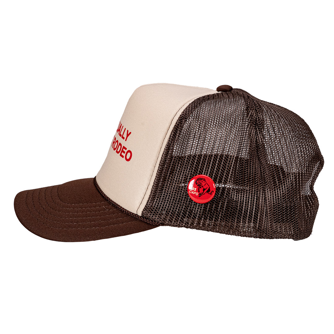 This Actually Is My First Rodeo Adjustable Snapback Trucker Hat-NEW Otto Cap