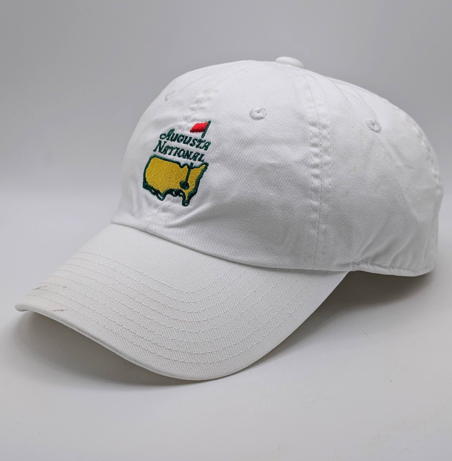 Augusta National Golf Club American Needle Hat Cap Members Only Masters White