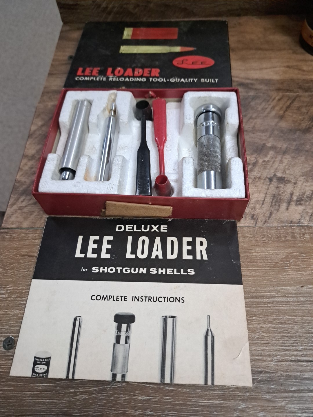 Vtg. Lee Loader .410 2.5" No Load Chart