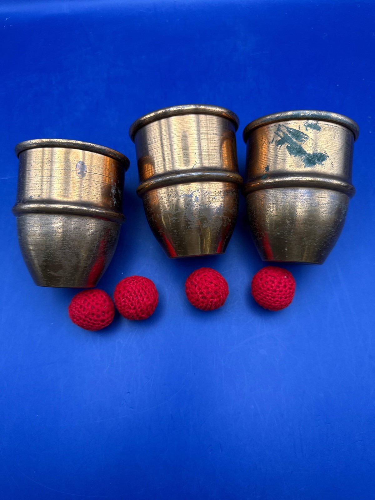 Morrissey Copper Cups - Large with balls.