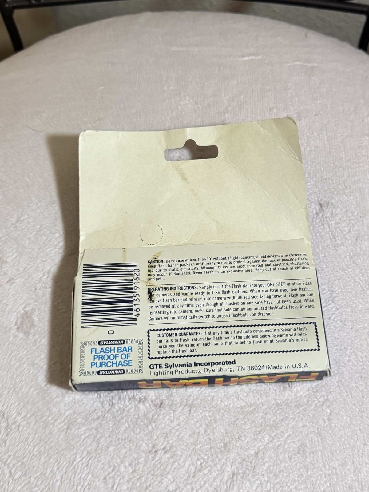 UNTESTED Sylvania Blue Dot Flashbar