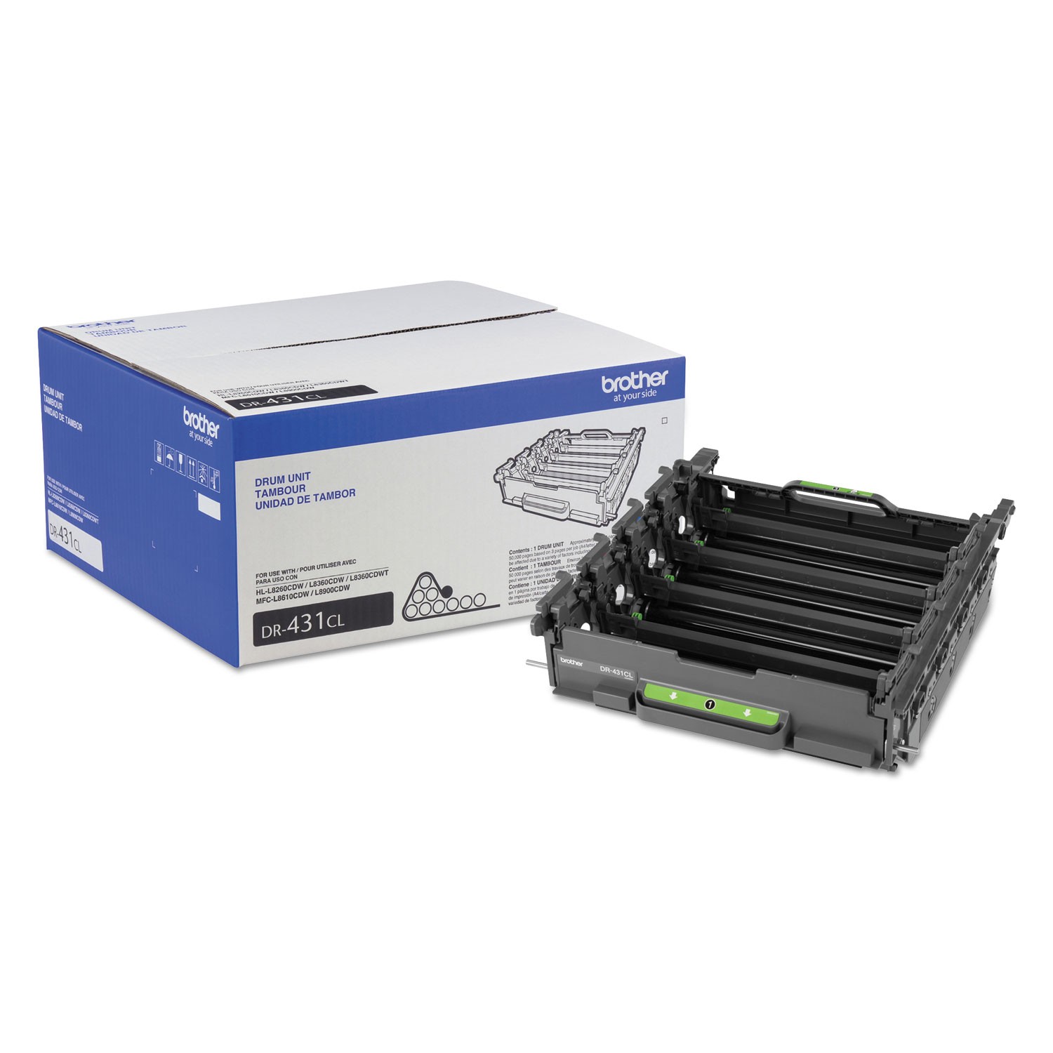Brother DR431CL 30000 Page-Yield, Black