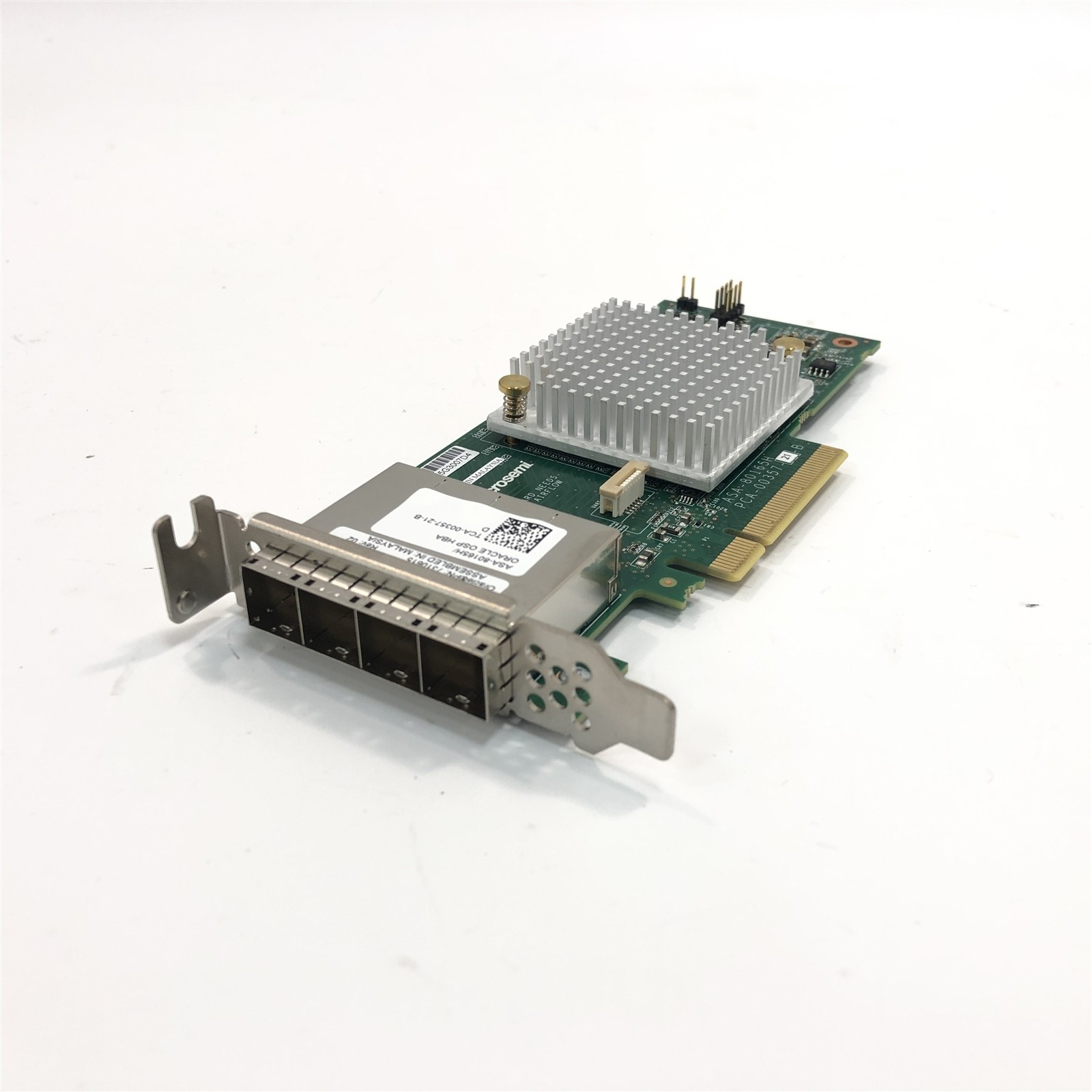 LOT OF 4 SUN Oracle 16 Port 12Gbps SAS-3 PCIe 16x6G HBA ASA-80165H 7310615