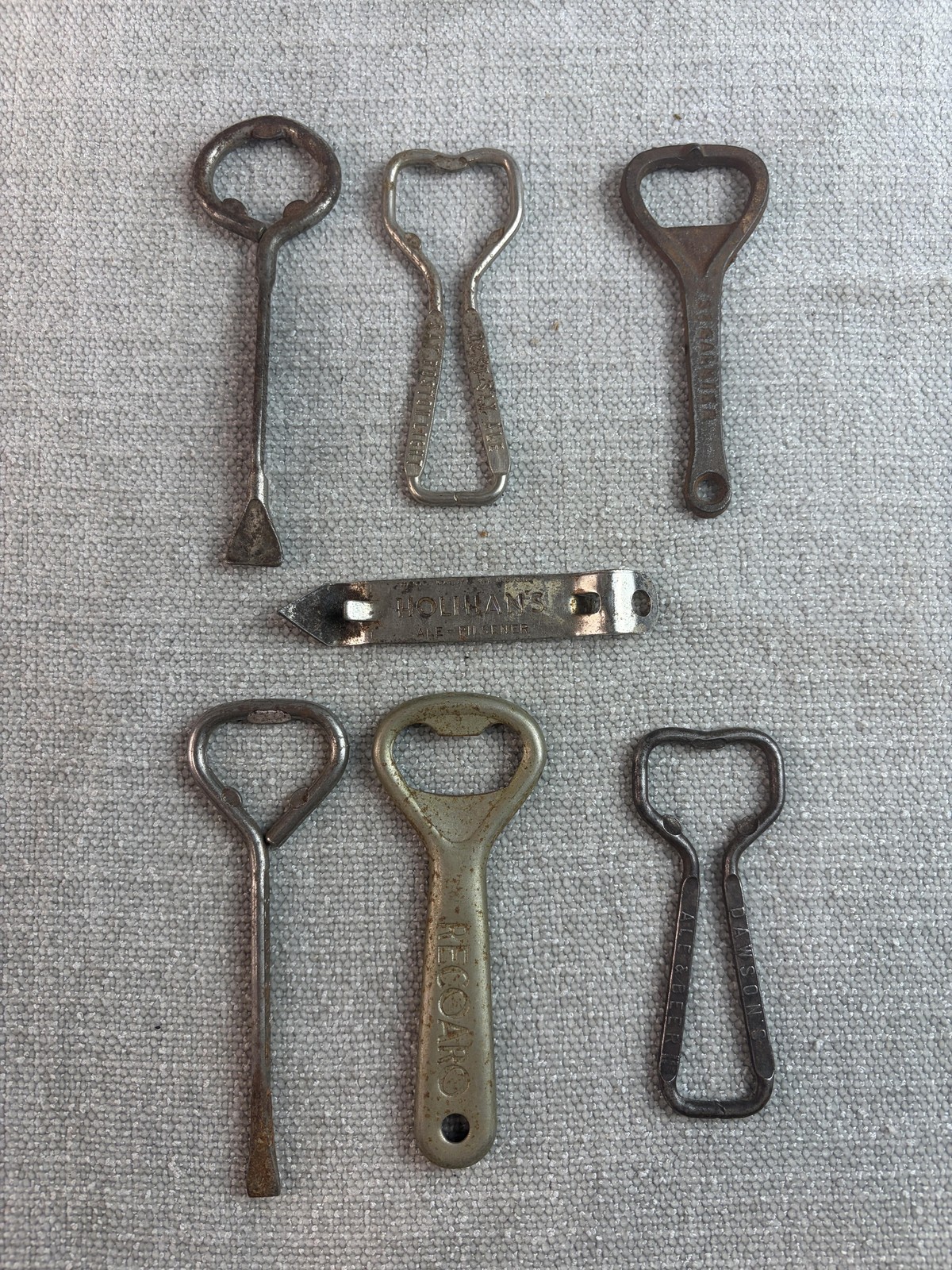Vintage Bottle Opener Lot & Vintage Paint Can Openers Mixed Lot