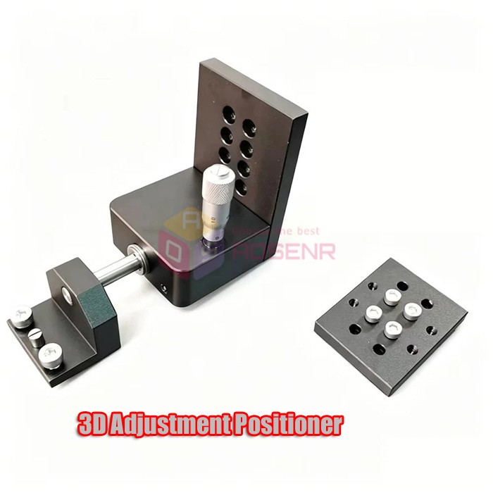 3D Adjustment Positioner with Swing Arm Probe Clamp RF Fixture