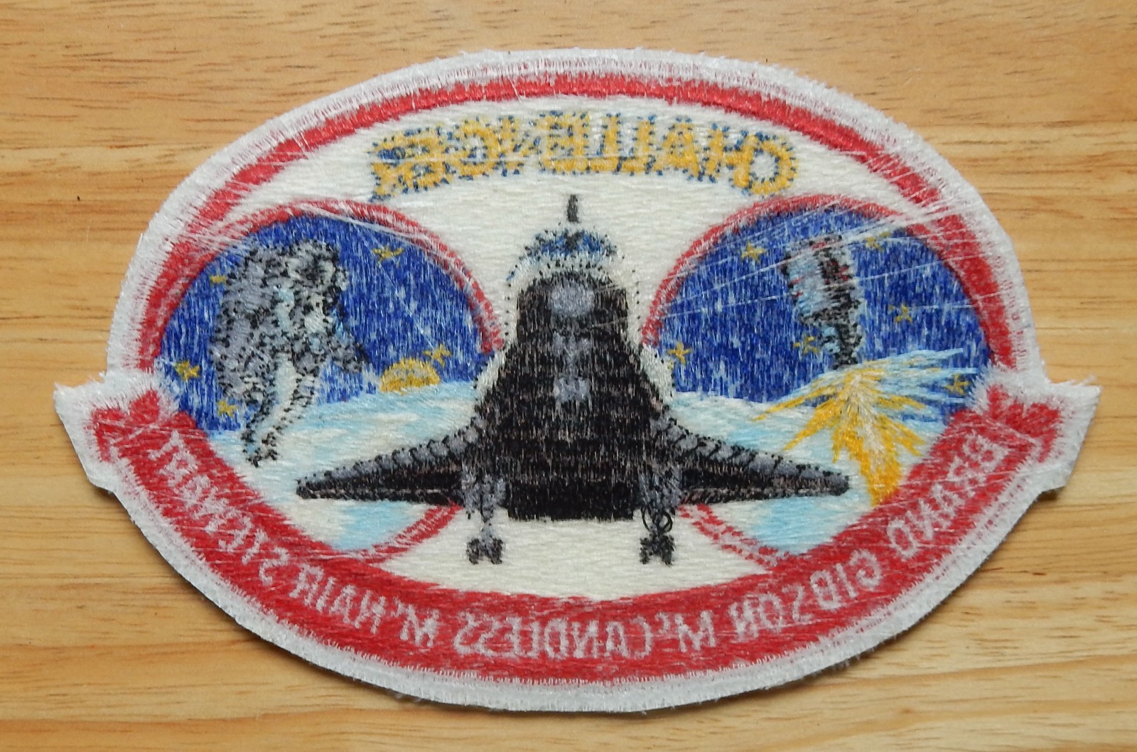 Space Shuttle Challenger STS-41B NASA 1984 Sew-On Patch