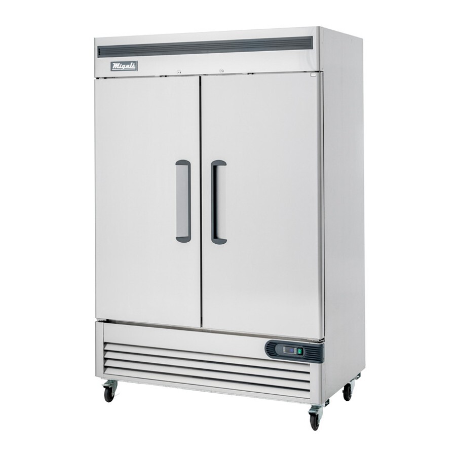 Migali C-2FB-HC Commercial Two Door Freezer Reach In 49 Cu.Ft. FREE SHIPPING
