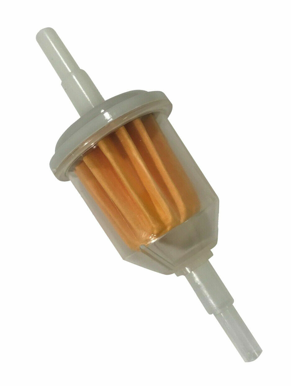 (10) Motor Inline Gas Oil Fuel Filter Small Engines Two-Step 1/4'' 5/16" Line