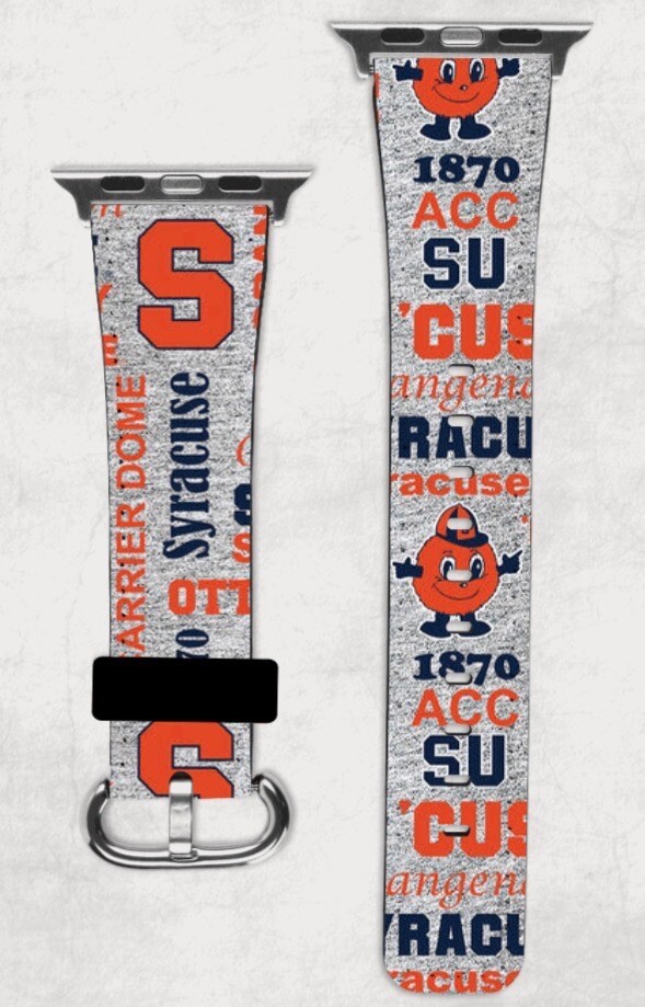 Syracuse University Orange Apple Watch Band NEW 38/40/41 & 42/44/45 ACC Otto