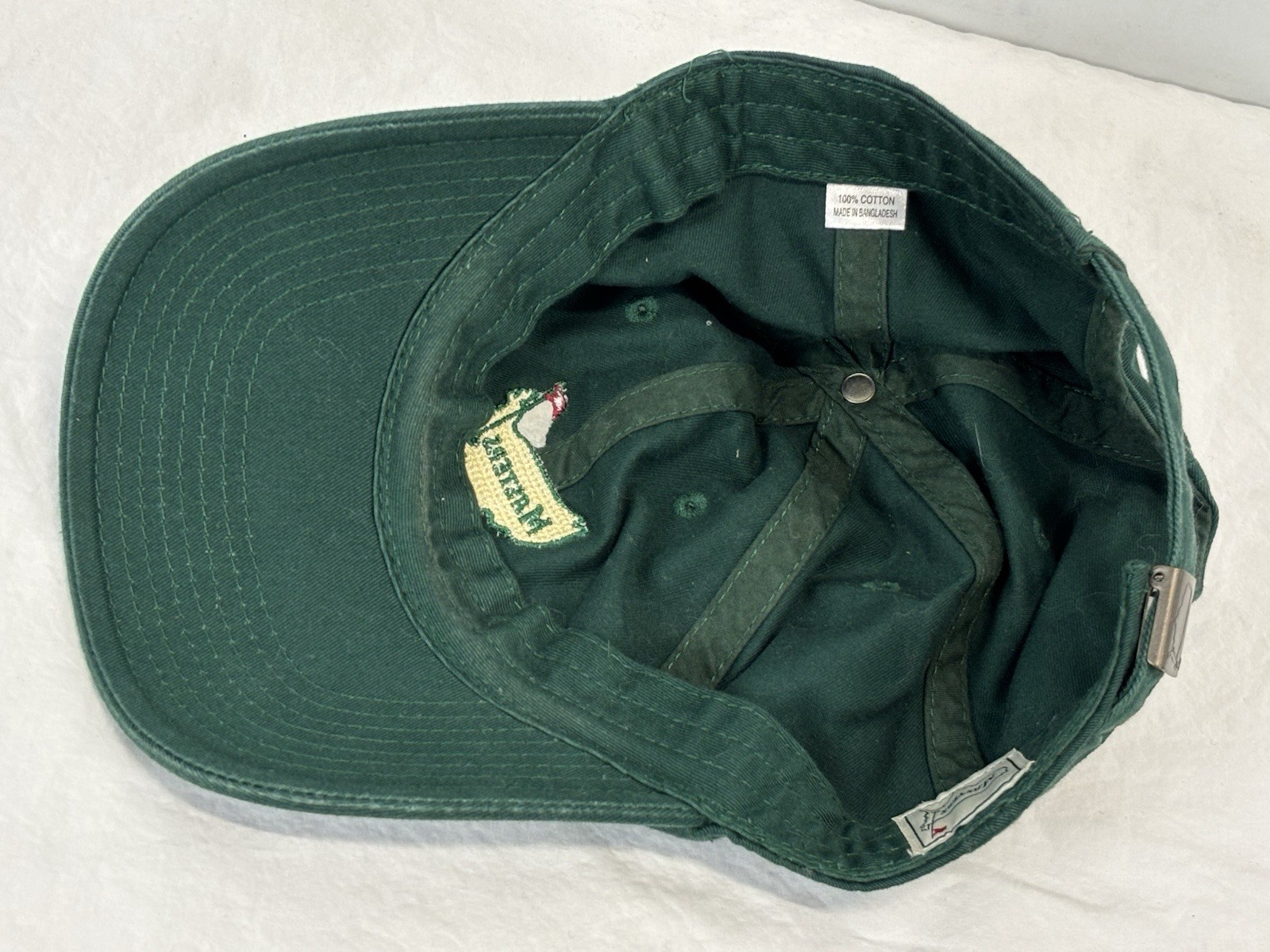 Masters Augusta Baseball Hat Cap Green Strap back 1934 Collection