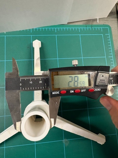 Flying Model Rocket Display Stand 29mm New 3D Printed Collapsible