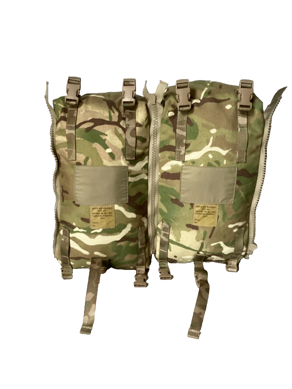 British Army Issue MTP Side Pouch Rocket Bergen Rucksack PLCE Set