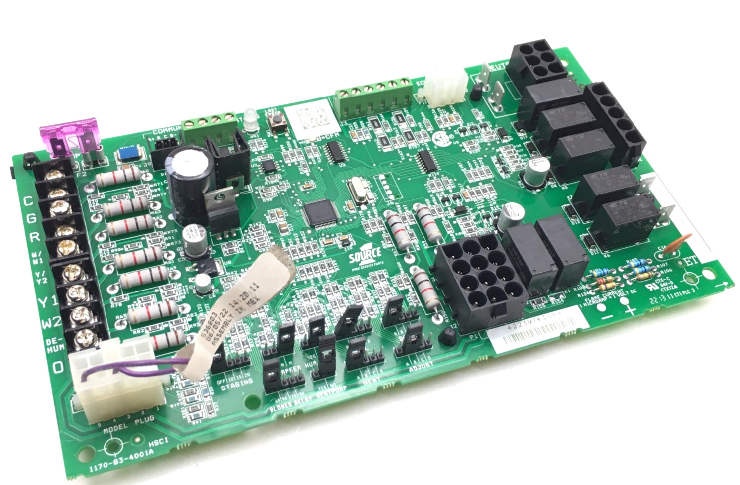York Coleman 1170-400 992600 Furnace Control Circuit Board used #D561A
