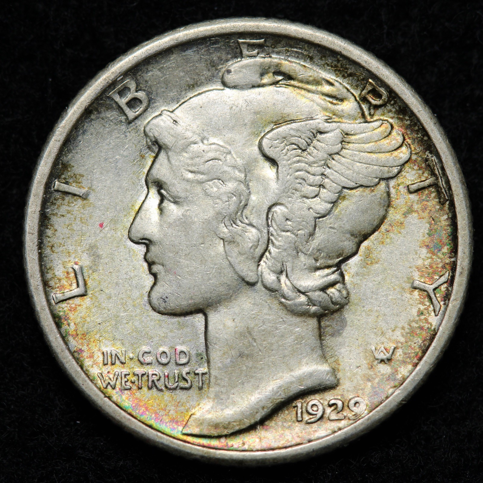 1929 Mercury Silver Dime BU *UNCIRCULATED* MS E319 WICP