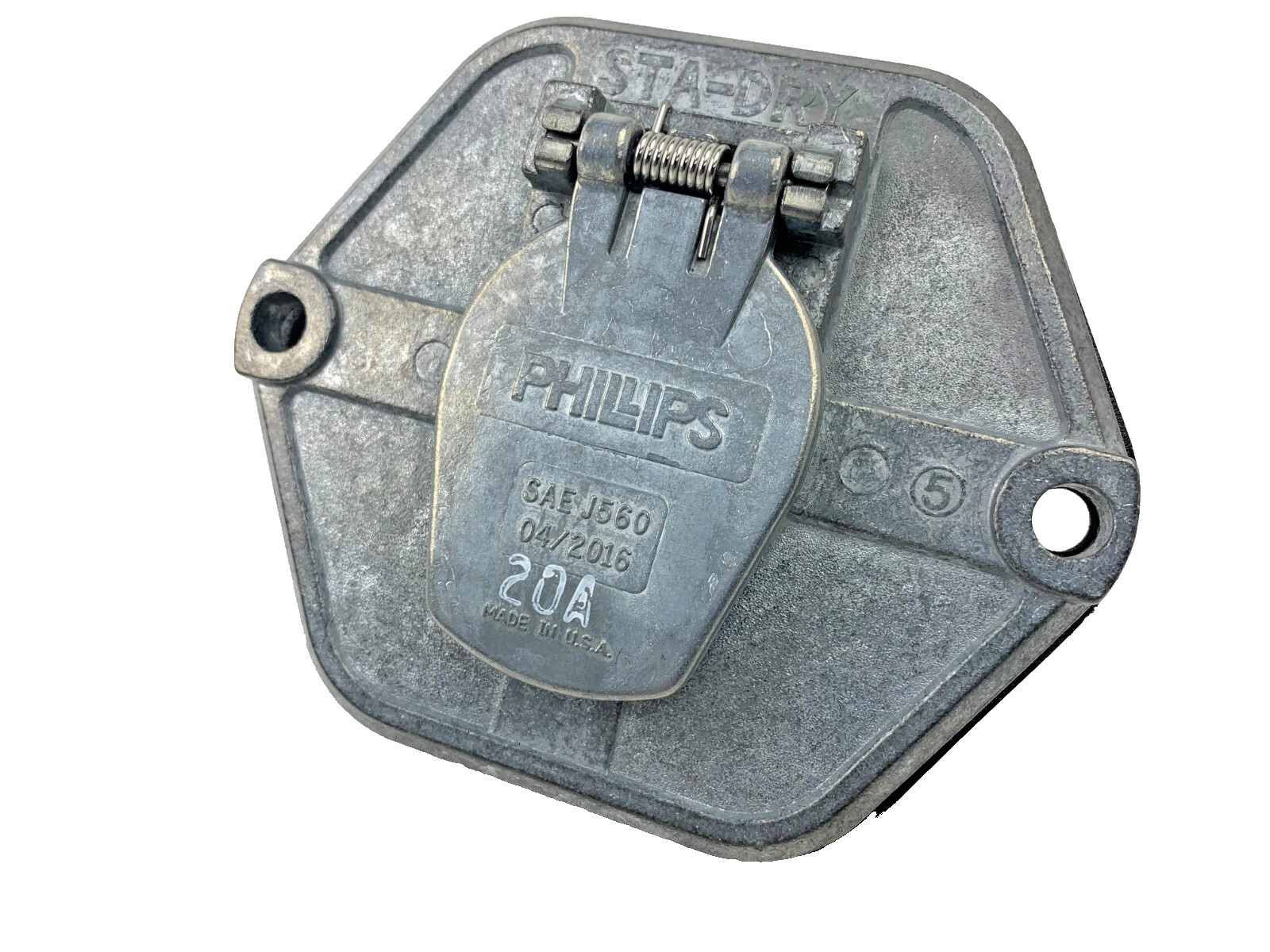 Phillips PHL15752 Zinc Low Profile 7-way Socketbreaker Split Pin 20 Amp Breakers