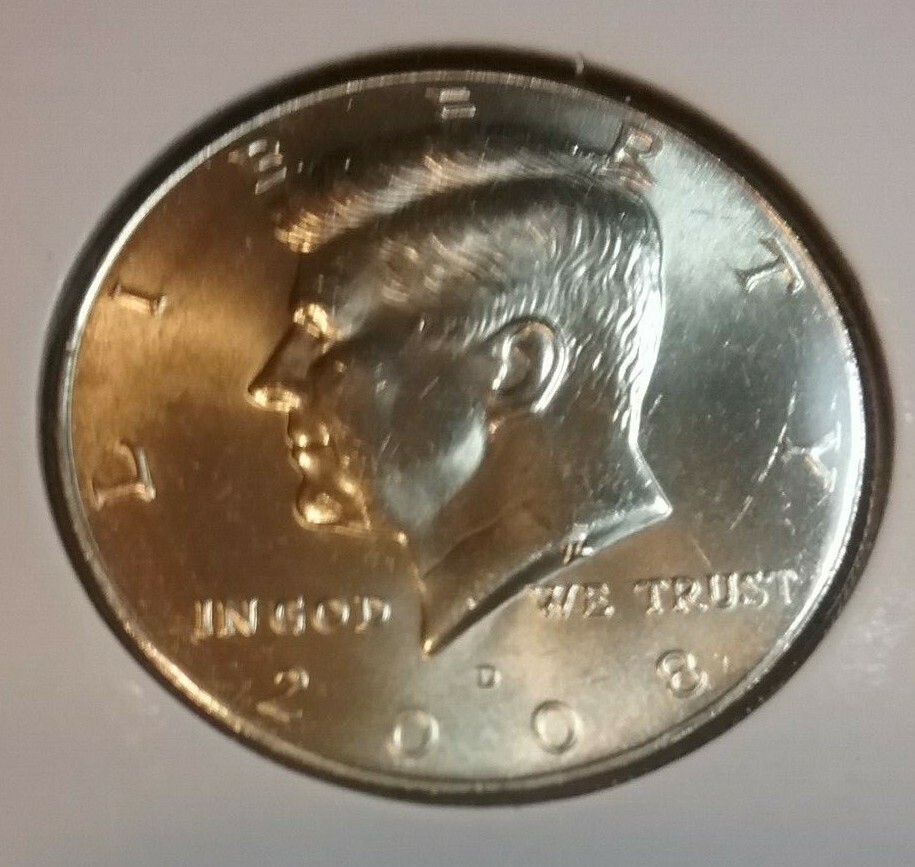 2008 Kennedy D Half Dollar - BU - Uncirculated