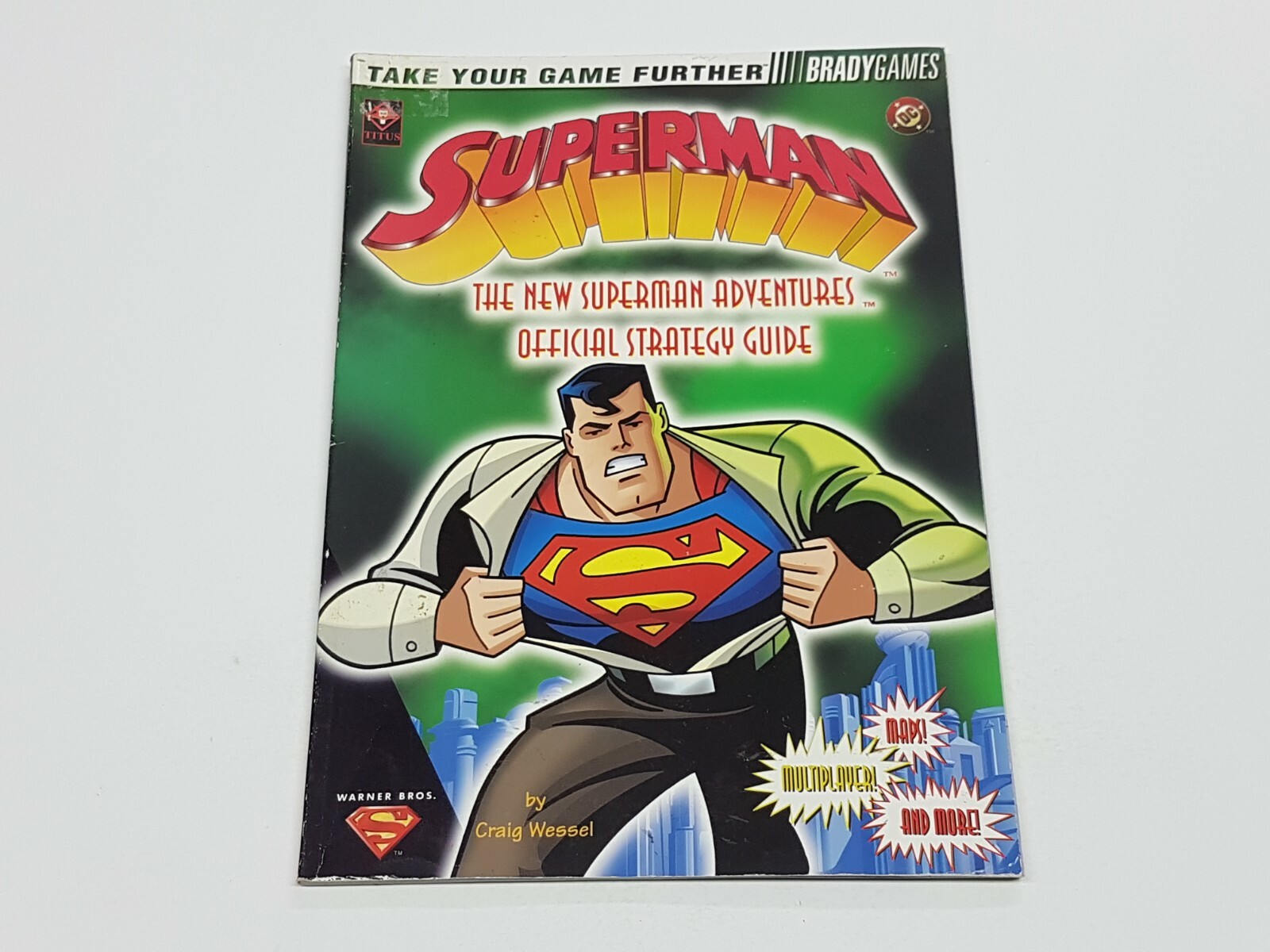 Superman Brady Games Strategy Guide Book *damage/wear