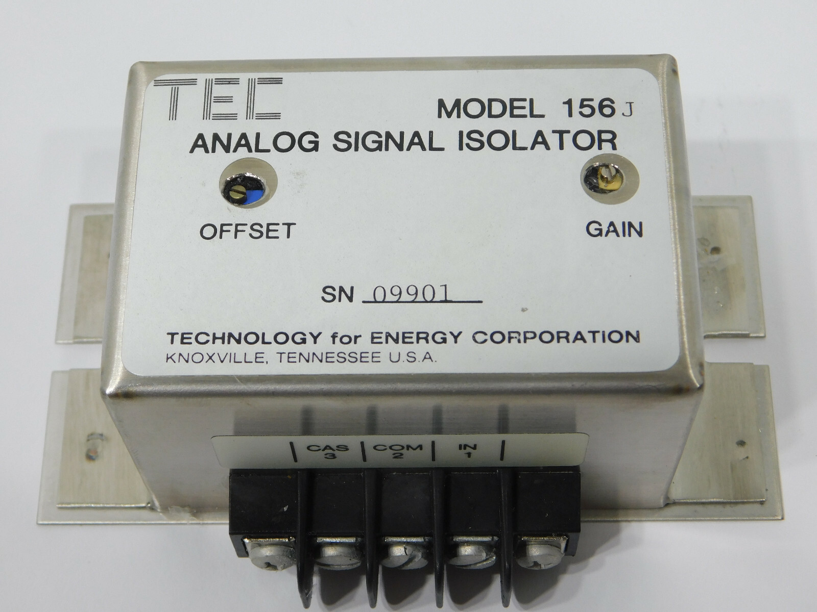 TEC Technology for Energy Corporation Analog Signal Isolator Mode 156J