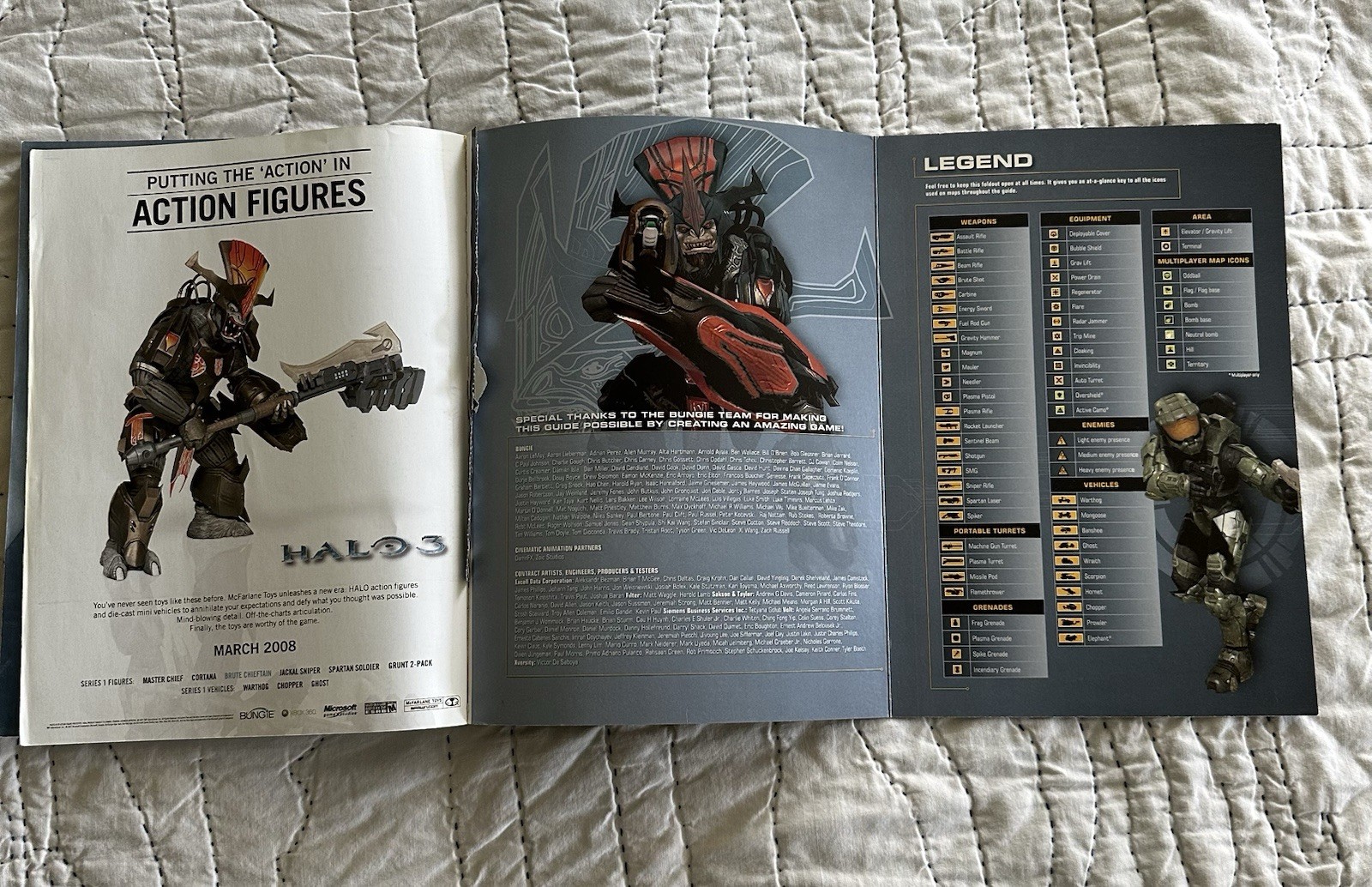 Xbox 360 Halo 3 - Missing Insert - Official Bungie Walkthrough Strategy Guide