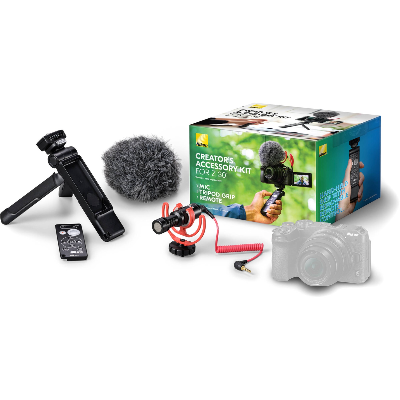 Nikon Creator’s Accessory Kit For Nikon Z30 w/ SmallRig Tripod & RODE Microphone