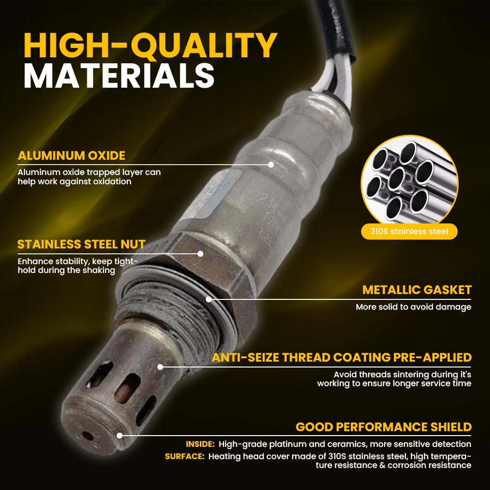 2x O2 Oxygen Sensor Upstream Downstream For 2014-2017 Subaru Forester 2.0L H4 EA