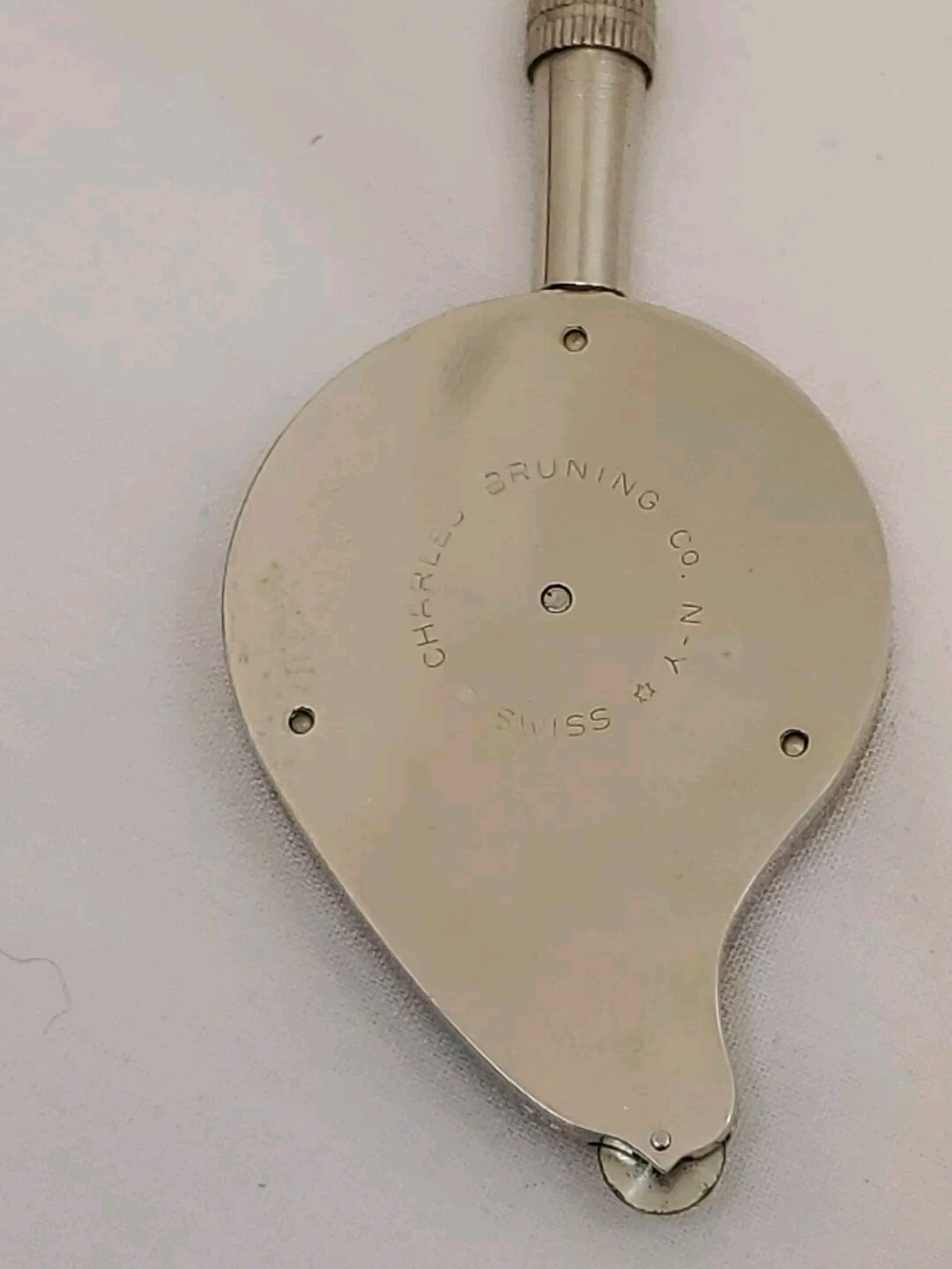 Clean Vintage Bruning Map Mileage Distance Tool Opisometer #2375 E4