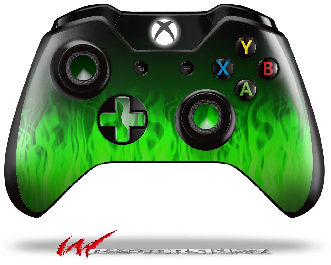 Fire Green Skin for XBOX One Controller