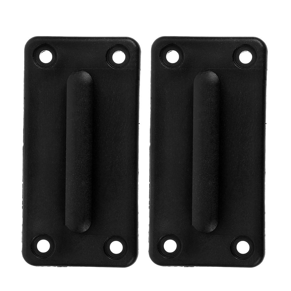 2 Sets ABS Retractable Belt Barrier Wall Mount Clips for Home Use
