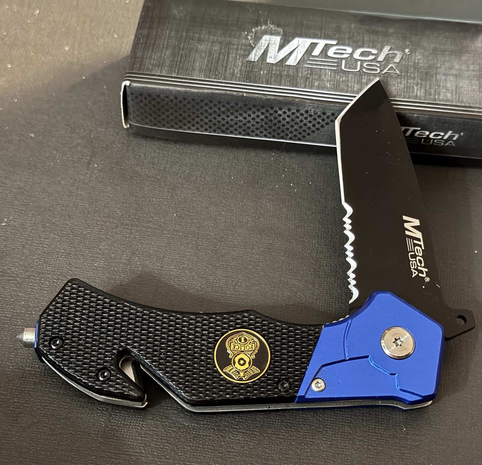 🔥 M-Tech Police Liner Lock Pocket Knife