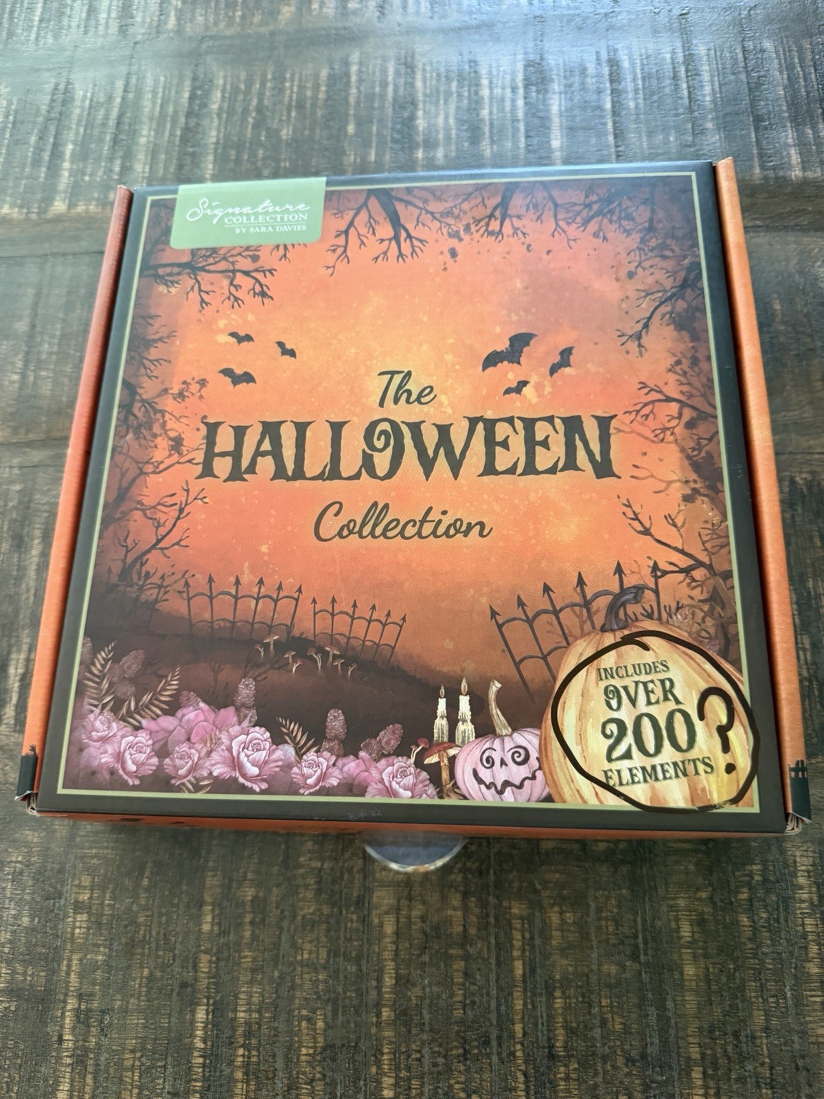Crafters Companion Signature Collection Box Sara Davies Halloween *NOTES!