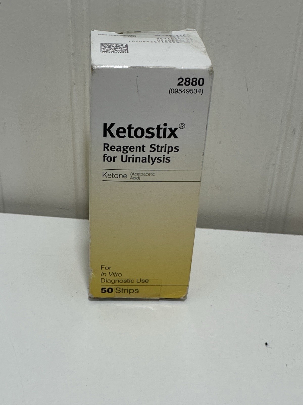 Ketostix Reagent Strips Urinalysis #2880 Ketones Glucose 50 Strips Exp. 04/26