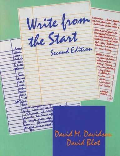 Write from the Start (Second - Paperback, by David M. Davidson; - Very Good