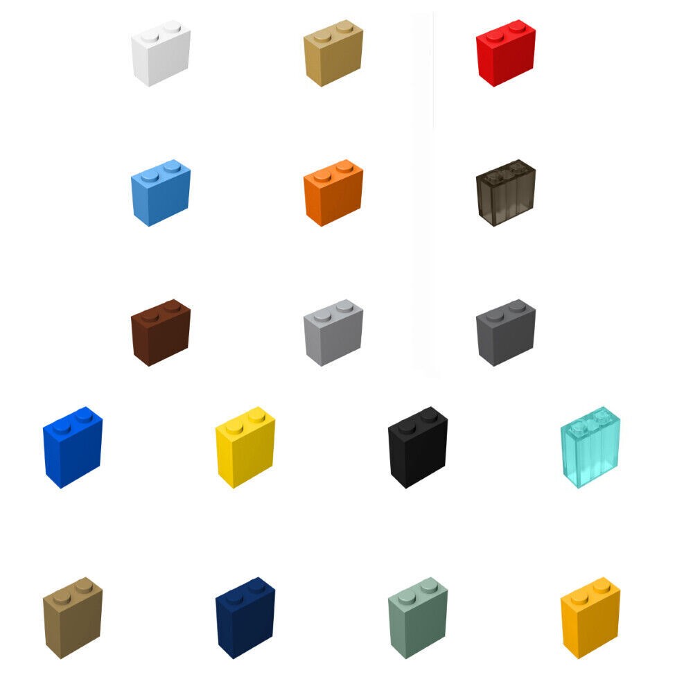 20x Part 3245 Brick 1 x 2 x 2 Building Pieces Bulk Lot 100% Compatible NEW