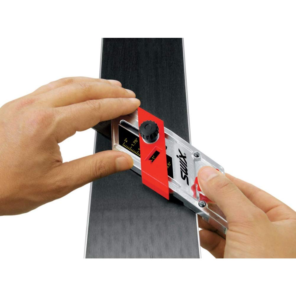 Swix Base File Guide - Adjustable 0.5-2.0° Ski Snowboard Tuning Tool