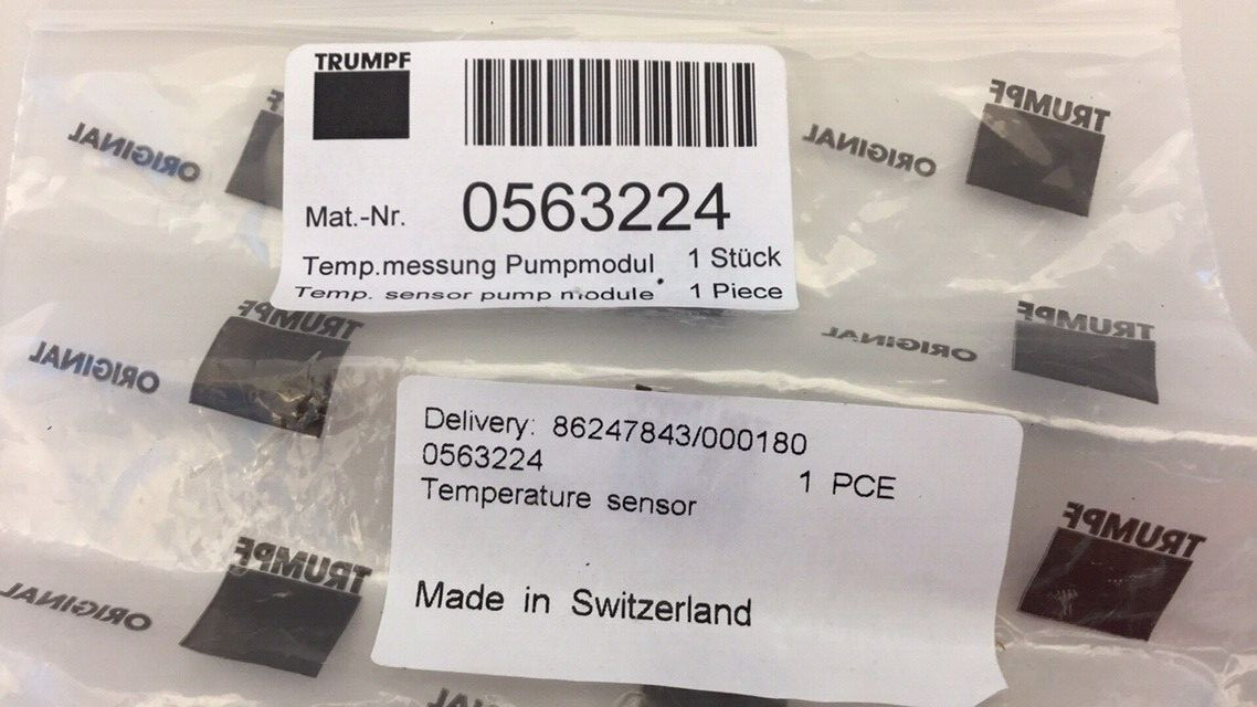 Trumpf 0563224 Temperature Sensor Pump Module