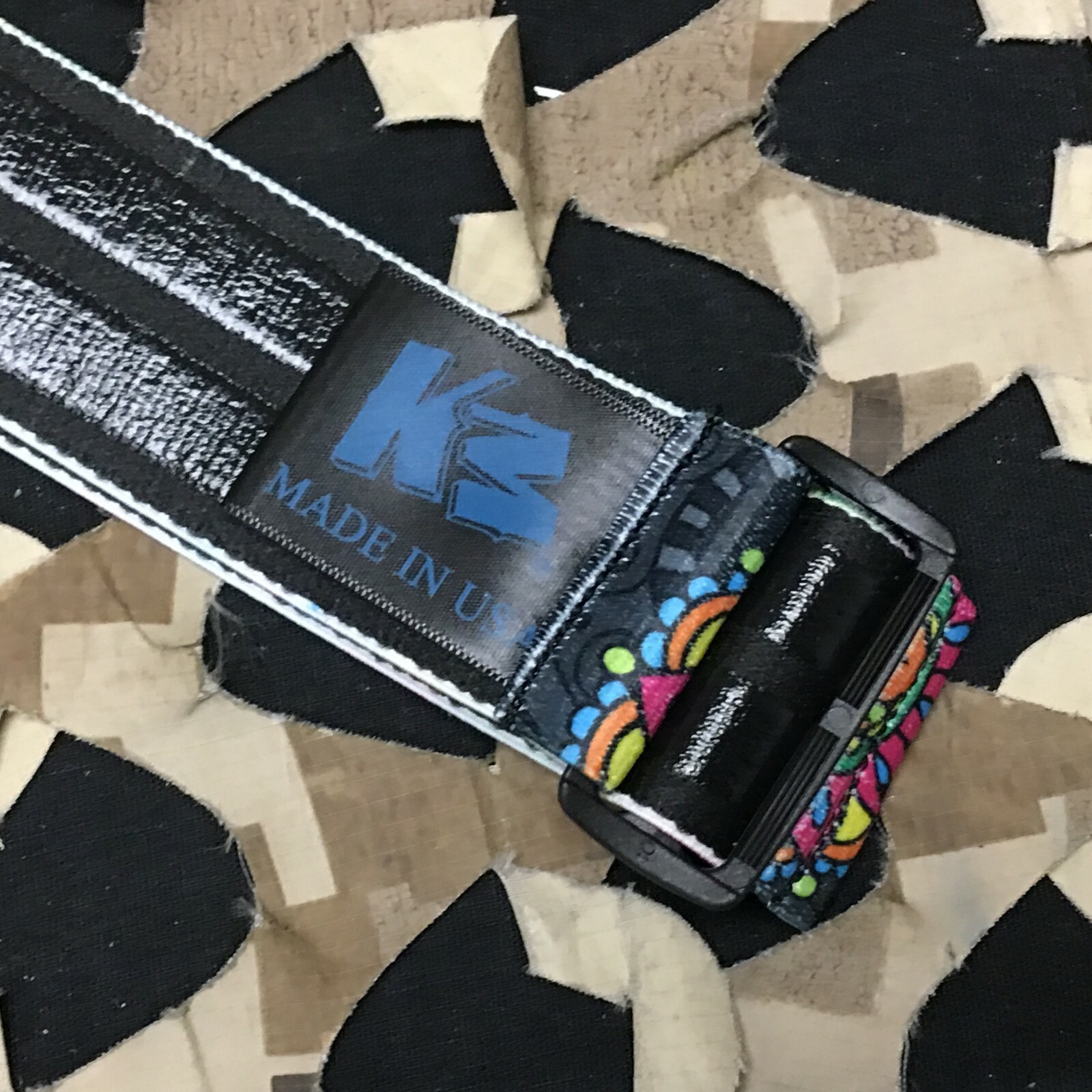 NEW KM Paintball Universal Mask Goggle Strap - SE Sugar Skull