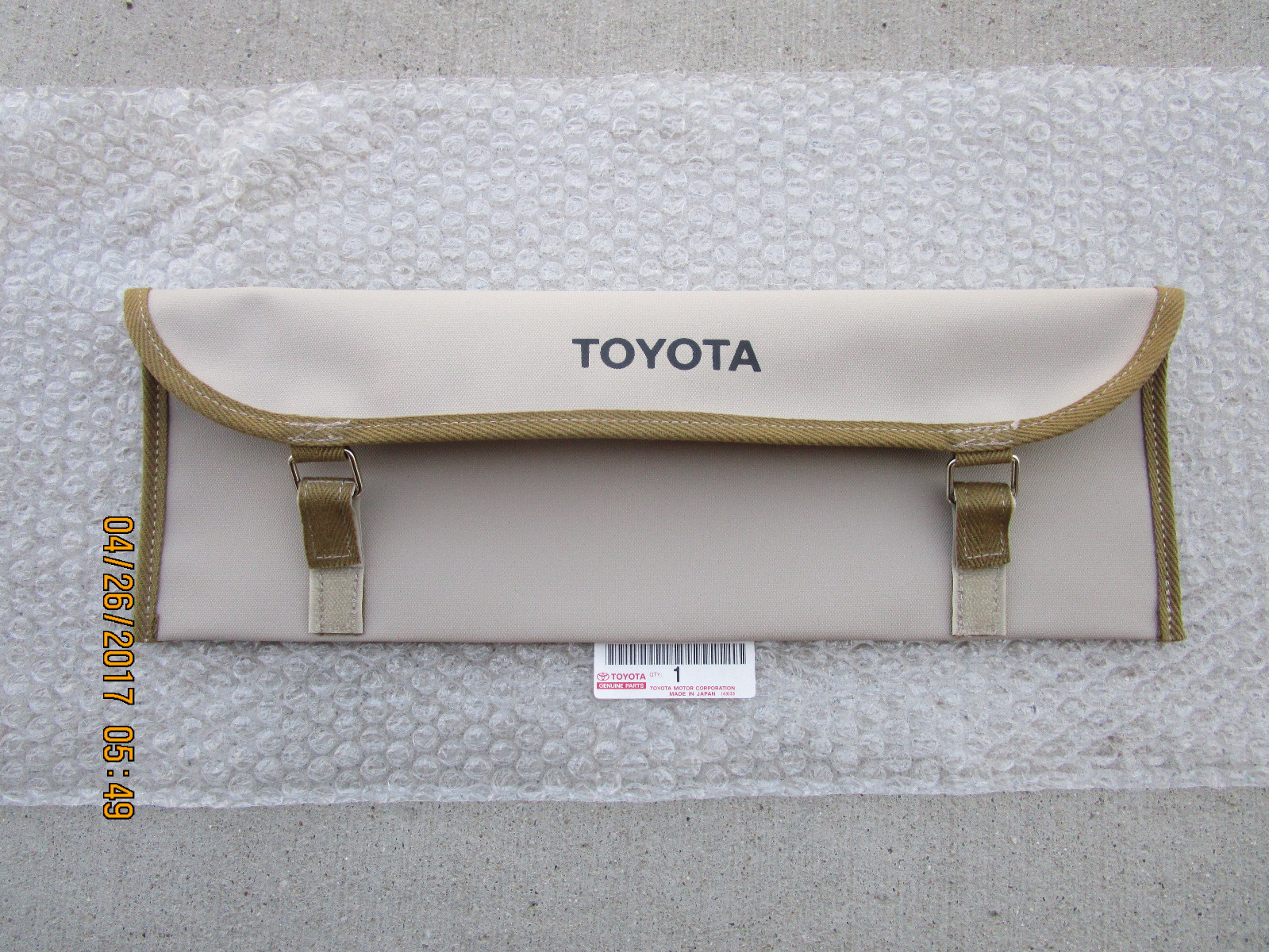72 - 87 TOYOTA LAND CRUISER BJ40 BJ60 HJ60 BJ70 TOOL BAG BRAND NEW 60100