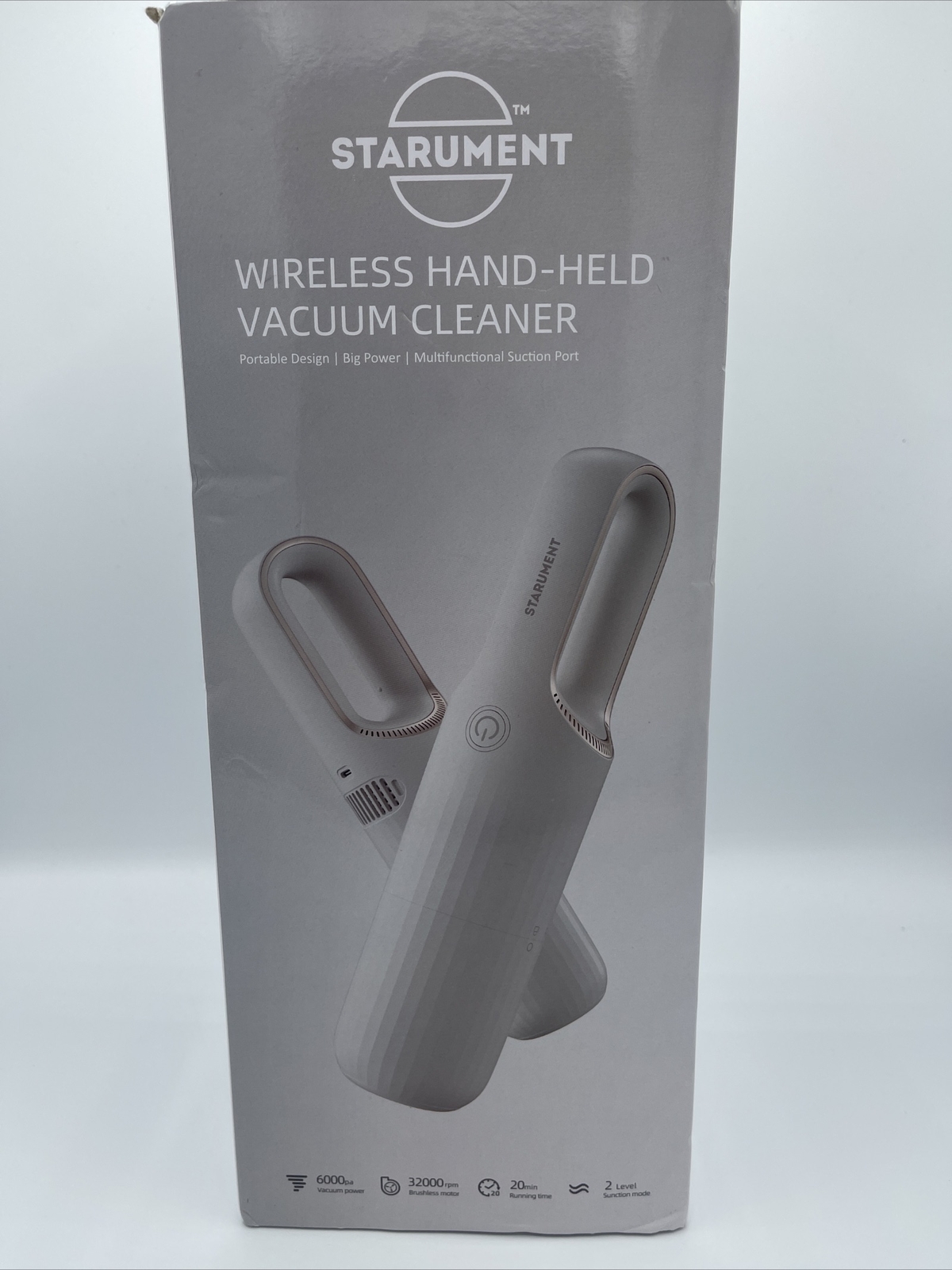 STARUMENT Portable Hand Vacuum Cleaner Handheld Cordless Cleaner Free Ship