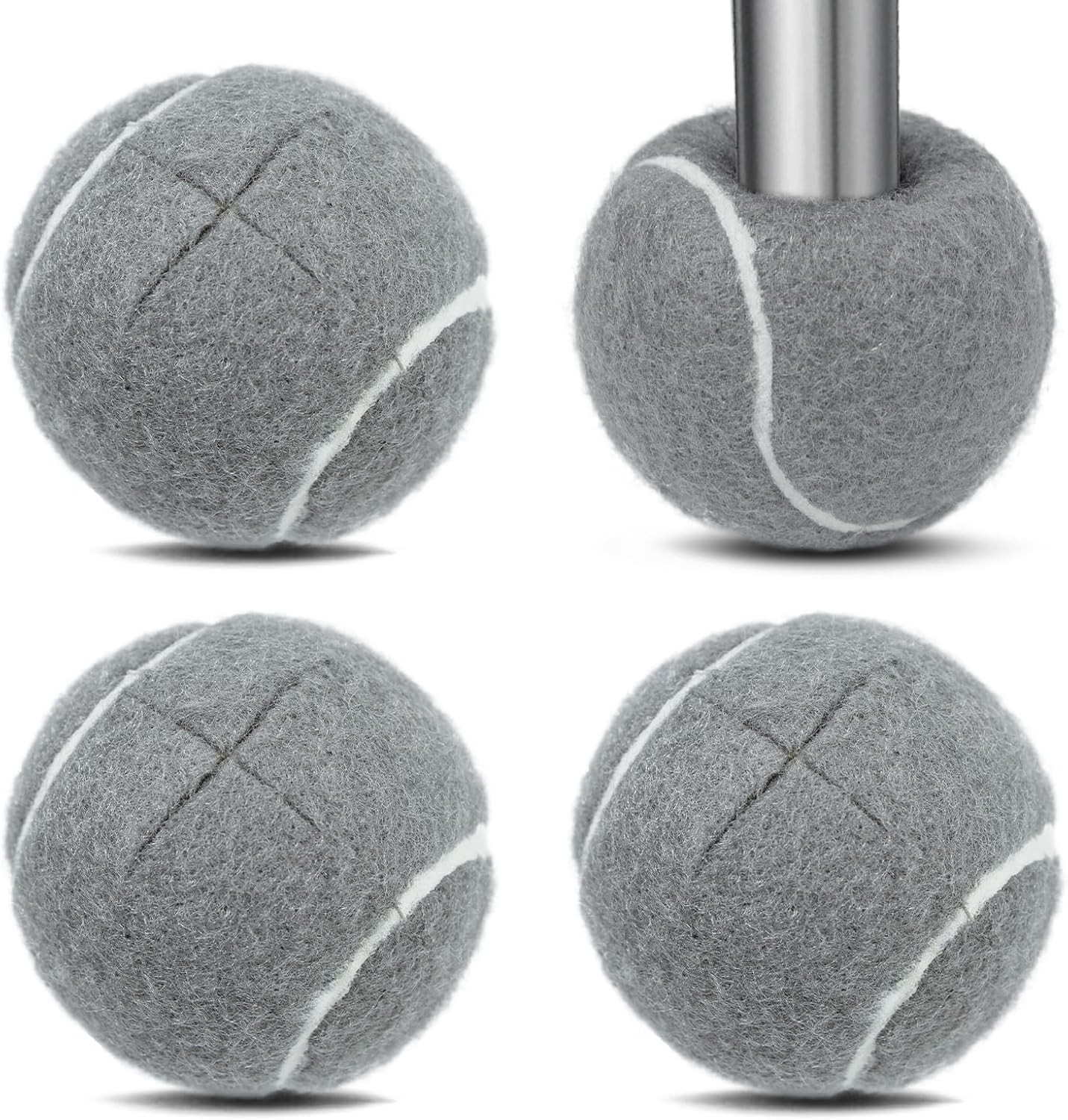 Tennis Balls For Walkers Pre Cut 4pcs Walker Tennis Balls Precut For Seniors